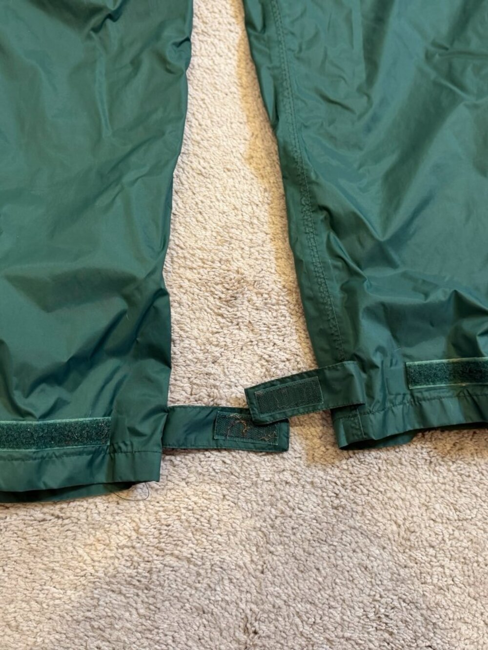 WearGuard Waterproof Nylon Work Pants Green Size M - Picture 6 of 11
